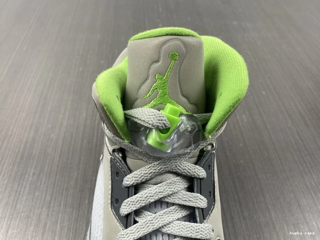 Cheap Husky Bean DM9014-003 (2022) Green Jordan Retro 5 0819